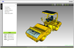 3D、CADデータ制作｜3Dサンプル ロードローラーの機構説明